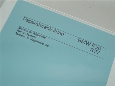 BMW repair manual R26//27