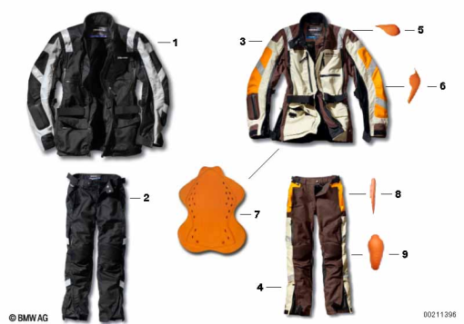 MAX BMW Motorcycles - SUIT TRAILGUARD LADIES - 2009 SUIT