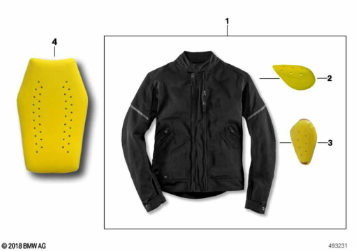 MAX BMW Motorcycles - JACKET TOKYO MENS - 2017